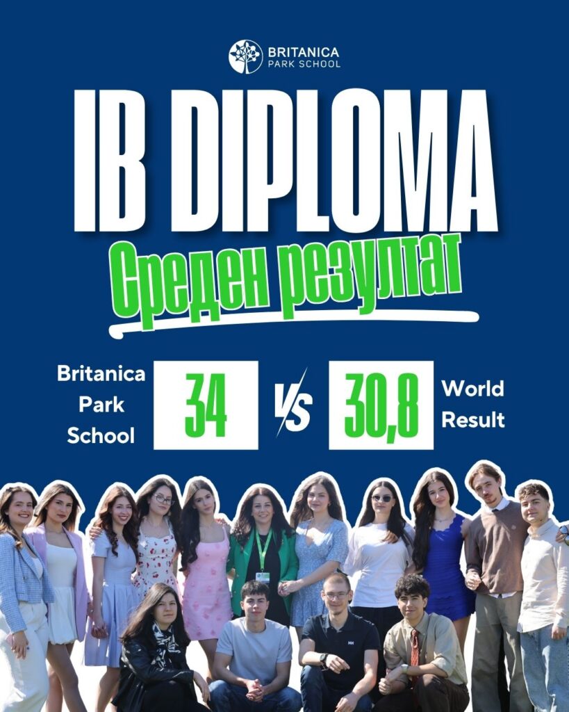 BRITANICA Park School отново сред водещите IB училища в Европа